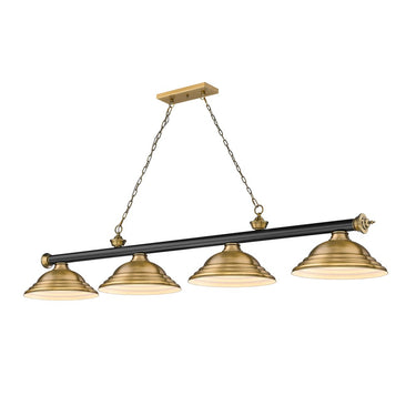 Z-Lite Cordon Four Light Billiard - 2306-4-BILL-STSHADE 106