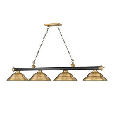 Z-Lite Cordon Four Light Billiard - 2306-4-BILL-STSHADE 108