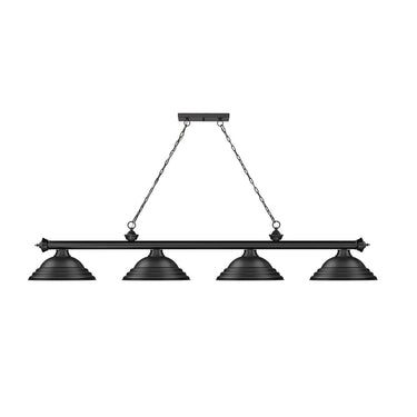 Z-Lite Cordon Four Light Billiard - 2306-4-BILL-STSHADE 114