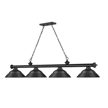 Z-Lite Cordon Four Light Billiard - 2306-4-BILL-STSHADE 115