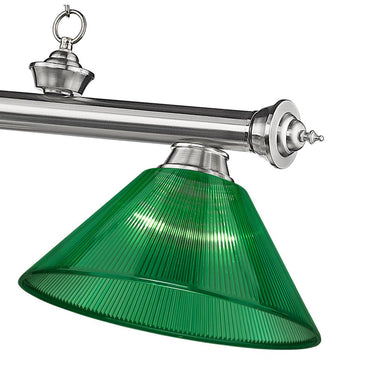 Z-Lite Cordon Three Light Billiard - 2306-3-BILL-ARCSHADE 10