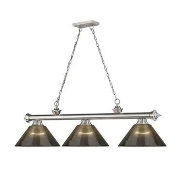 Z-Lite Cordon Three Light Billiard - 2306-3-BILL-ARCSHADE 13