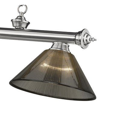 Z-Lite Cordon Three Light Billiard - 2306-3-BILL-ARCSHADE 14