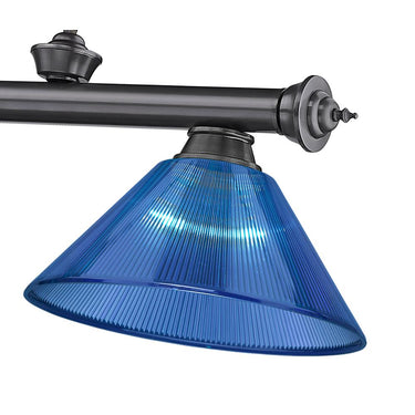 Z-Lite Cordon Three Light Billiard - 2306-3-BILL-ARCSHADE 20