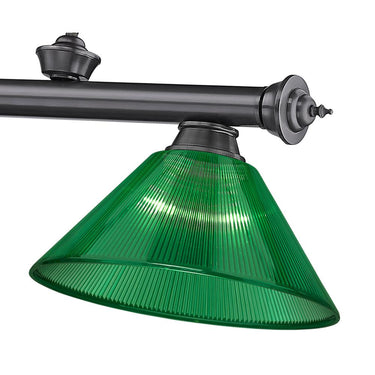 Z-Lite Cordon Three Light Billiard - 2306-3-BILL-ARCSHADE 27