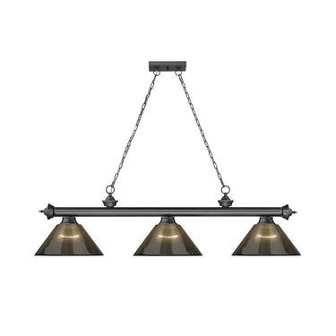 Z-Lite Cordon Three Light Billiard - 2306-3-BILL-ARCSHADE 31