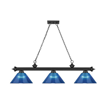 Z-Lite Cordon Three Light Billiard - 2306-3-BILL-ARCSHADE 37