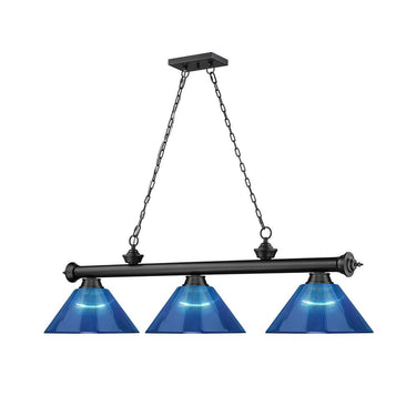 Z-Lite Cordon Three Light Billiard - 2306-3-BILL-ARCSHADE 38