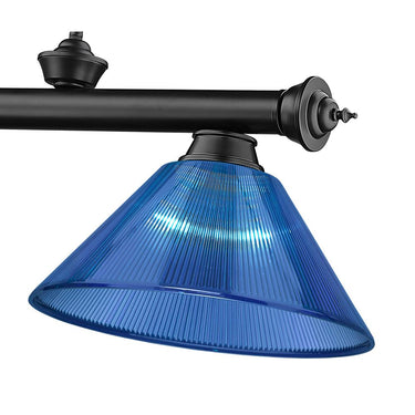 Z-Lite Cordon Three Light Billiard - 2306-3-BILL-ARCSHADE 39