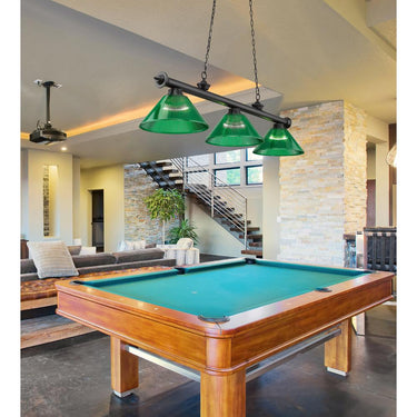 Z-Lite Cordon Three Light Billiard - 2306-3-BILL-ARCSHADE 48