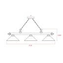 Z-Lite Cordon Three Light Billiard - 2306-3-BILL-ASHADE 13