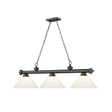 Z-Lite Cordon Three Light Billiard - 2306-3-BILL-ASHADE 16