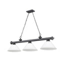 Z-Lite Cordon Three Light Billiard - 2306-3-BILL-ASHADE 18