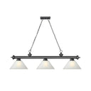 Z-Lite Cordon Three Light Billiard - 2306-3-BILL-ASHADE 22