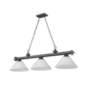 Z-Lite Cordon Three Light Billiard - 2306-3-BILL-ASHADE 25