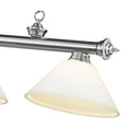 Z-Lite Cordon Three Light Billiard - 2306-3-BILL-ASHADE 3