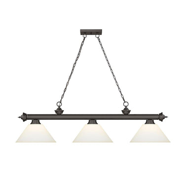 Z-Lite Cordon Three Light Billiard - 2306-3-BILL-ASHADE 35