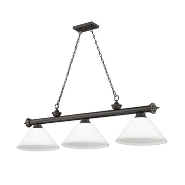 Z-Lite Cordon Three Light Billiard - 2306-3-BILL-ASHADE 38