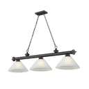 Z-Lite Cordon Three Light Billiard - 2306-3-BILL-ASHADE 39