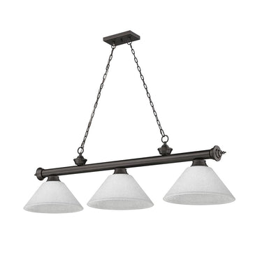 Z-Lite Cordon Three Light Billiard - 2306-3-BILL-ASHADE 43