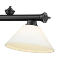 Z-Lite Cordon Three Light Billiard - 2306-3-BILL-ASHADE 48