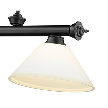 Z-Lite Cordon Three Light Billiard - 2306-3-BILL-ASHADE 48