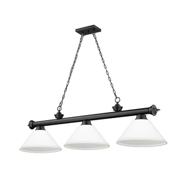 Z-Lite Cordon Three Light Billiard - 2306-3-BILL-ASHADE 49