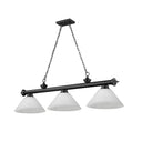 Z-Lite Cordon Three Light Billiard - 2306-3-BILL-ASHADE 56