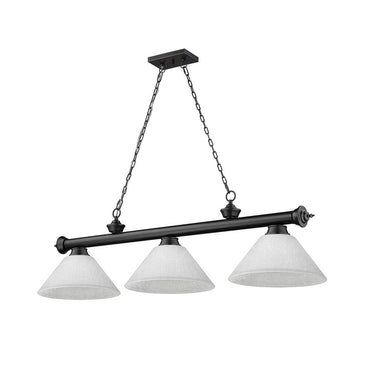 Z-Lite Cordon Three Light Billiard - 2306-3-BILL-ASHADE 56