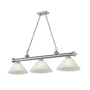 Z-Lite Cordon Three Light Billiard - 2306-3-BILL-ASHADE 7