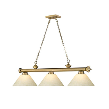 Z-Lite Cordon Three Light Billiard - 2306-3-BILL-ASHADE 61