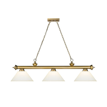 Z-Lite Cordon Three Light Billiard - 2306-3-BILL-ASHADE 68