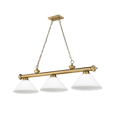 Z-Lite Cordon Three Light Billiard - 2306-3-BILL-ASHADE 71