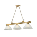 Z-Lite Cordon Three Light Billiard - 2306-3-BILL-ASHADE 74