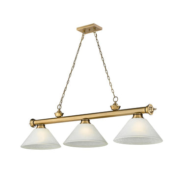 Z-Lite Cordon Three Light Billiard - 2306-3-BILL-ASHADE 74