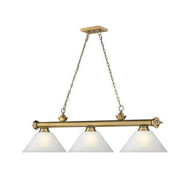 Z-Lite Cordon Three Light Billiard - 2306-3-BILL-ASHADE 76