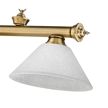 Z-Lite Cordon Three Light Billiard - 2306-3-BILL-ASHADE 77