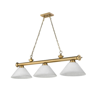 Z-Lite Cordon Three Light Billiard - 2306-3-BILL-ASHADE 78