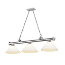 Z-Lite Cordon Three Light Billiard - 2306-3-BILL-ASHADE 