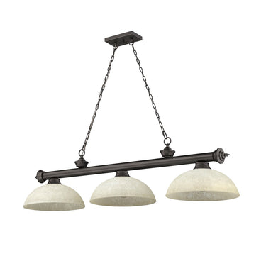Z-Lite Cordon Three Light Billiard - 2306-3-BILL-DSHADE 32