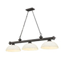 Z-Lite Cordon Three Light Billiard - 2306-3-BILL-DSHADE 35
