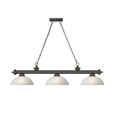 Z-Lite Cordon Three Light Billiard - 2306-3-BILL-DSHADE 42