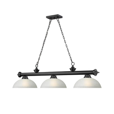 Z-Lite Cordon Three Light Billiard - 2306-3-BILL-DSHADE 57