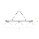 Z-Lite Cordon Three Light Billiard - 2306-3-BILL-DSHADE 7