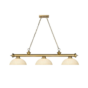 Z-Lite Cordon Three Light Billiard - 2306-3-BILL-DSHADE 63