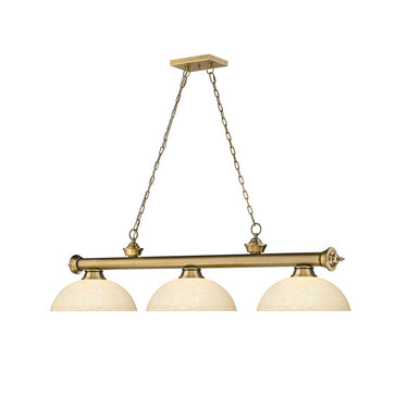 Z-Lite Cordon Three Light Billiard - 2306-3-BILL-DSHADE 64