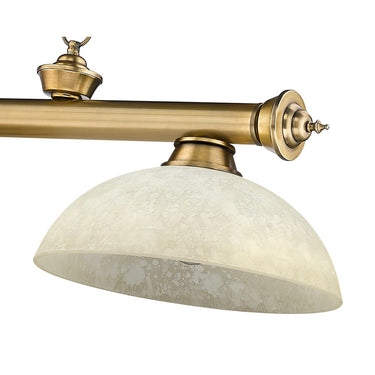 Z-Lite Cordon Three Light Billiard - 2306-3-BILL-DSHADE 65