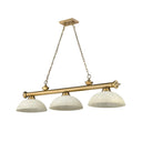 Z-Lite Cordon Three Light Billiard - 2306-3-BILL-DSHADE 66