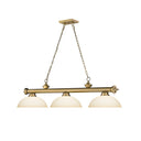 Z-Lite Cordon Three Light Billiard - 2306-3-BILL-DSHADE 71