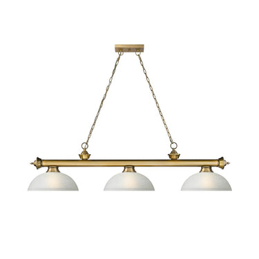 Z-Lite Cordon Three Light Billiard - 2306-3-BILL-DSHADE 76